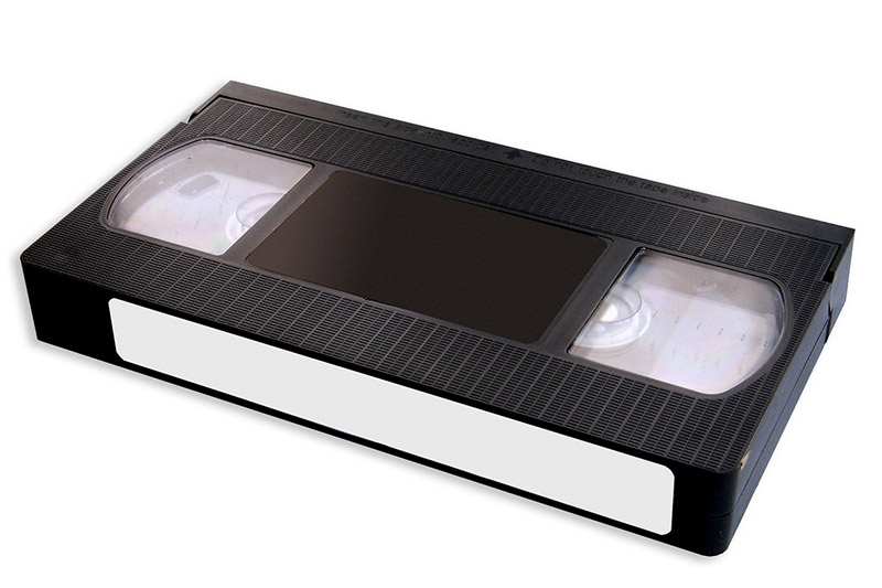 Cinta VHS — conversión a formato digital MP4 en ZONA Fotografía